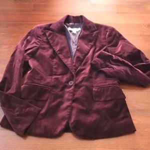 Like new New York & Co. velvet blazer, size 2